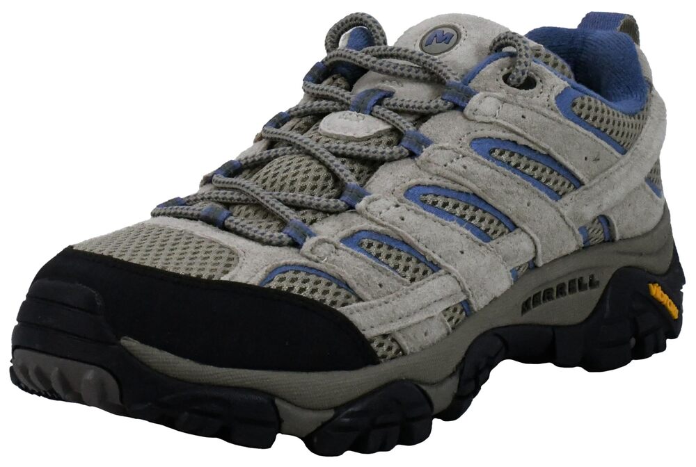 MERRELL WOMEN'S MOAB 2 VENT HIKING SHOE, ALUMINUM/MARLIN, 8 M US